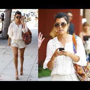 Brand New Tom Ford Rhonda Sunglasses TF187 57F beige cream black